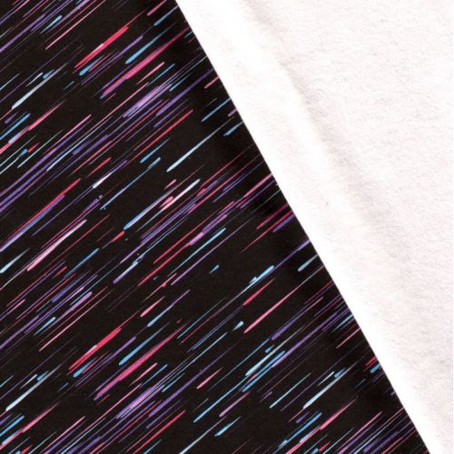 Tissu sweat blizzard cosmique impression digitale Tissu sweat blizzard cosmique impression digitale