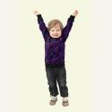 Tissu sweat blizzard cosmique impression digitale