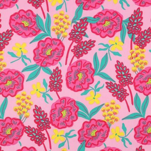Tissu coton Fresh flowers Nerida Hansen Tonic Tissu coton Fresh flowers Nerida Hansen Tonic