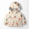Tissu imperméable pêches 