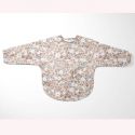 Tissu imperméable fleurs fond rose