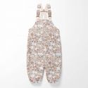 Tissu imperméable fleurs fond rose