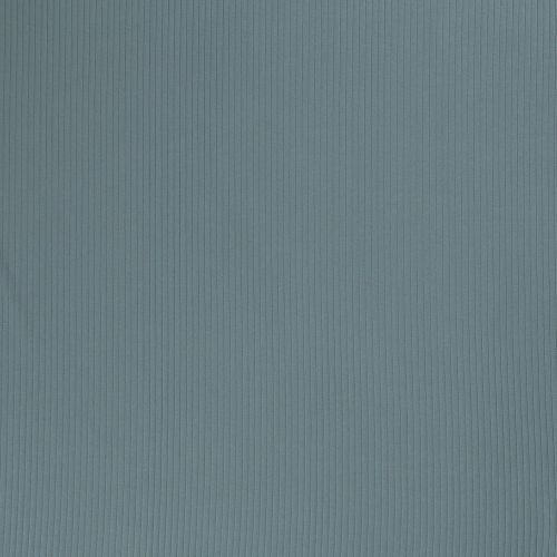 Tissu jersey cotelé 6 mm bleu jean Tissu jersey cotelé 6 mm bleu jean