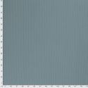 Tissu jersey cotelé 6 mm bleu jean