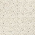 Tissu coton ciel étoilé glitter fond blanc cassé