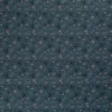 Tissu coton feuillage glitter fond gris foncé