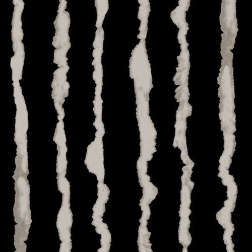 Tissu twill viscose vagues sable fond noir Tissu twill viscose vagues sable fond noir